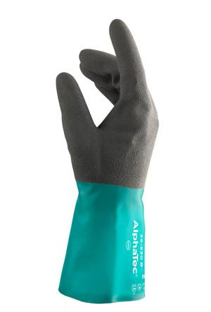 ANSELL ALPHATEC 58-530 SUPPORTED NITRILE - Tagged Gloves